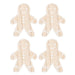 Gingerbread Man Coaster Set - The Gift Cabin UK