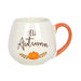 Hello Autumn Rounded Mug - The Gift Cabin UK