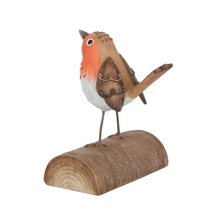 Robins Appear Resin Ornament - The Gift Cabin UK