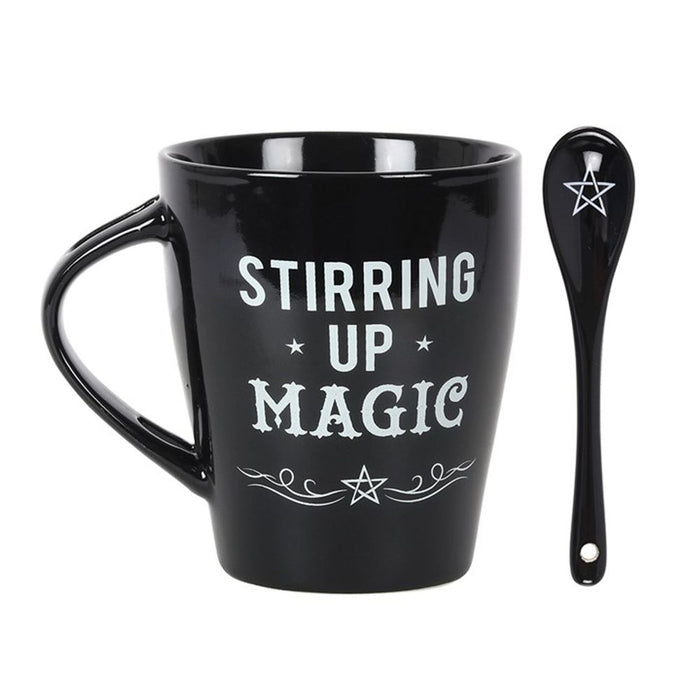 Stirring Up Magic Mug and Spoon Set - The Gift Cabin UK