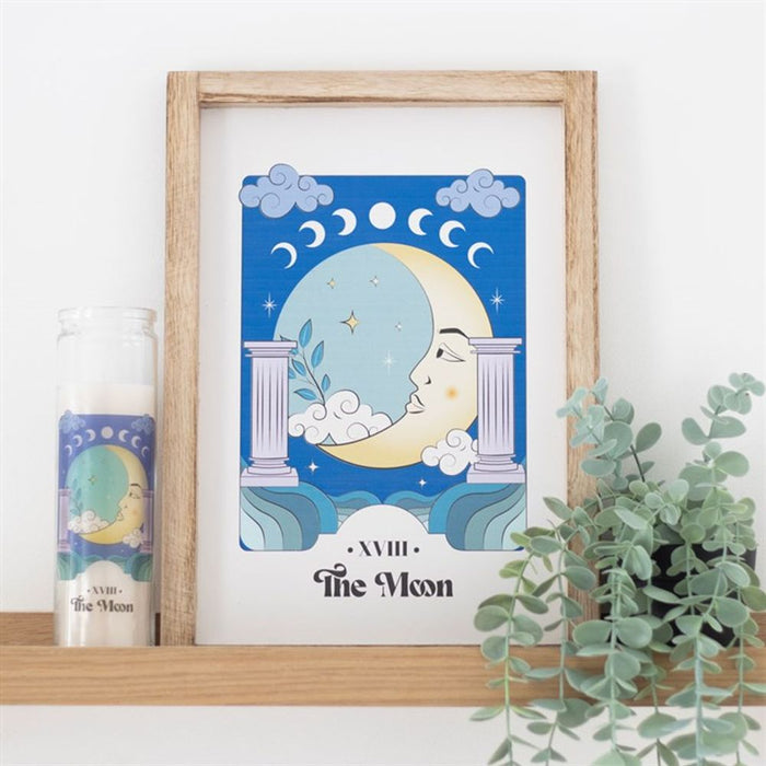 The Moon Celestial Framed Wall Print - The Gift Cabin UK